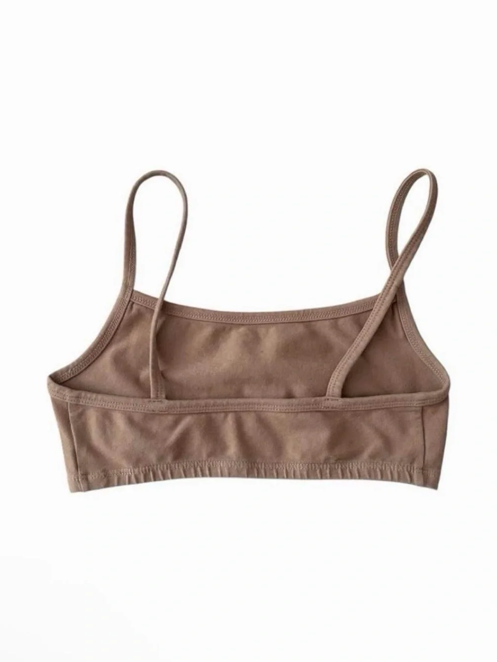 Garment Dye Basic Bralette Sports Bra by Los Angeles Apparel